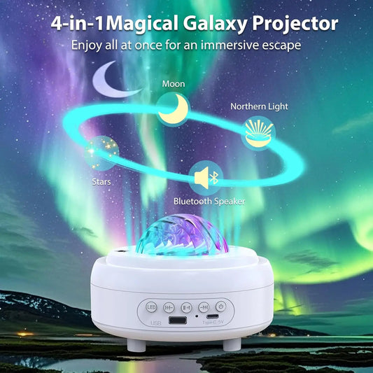 🌌 Aurora Star Projector